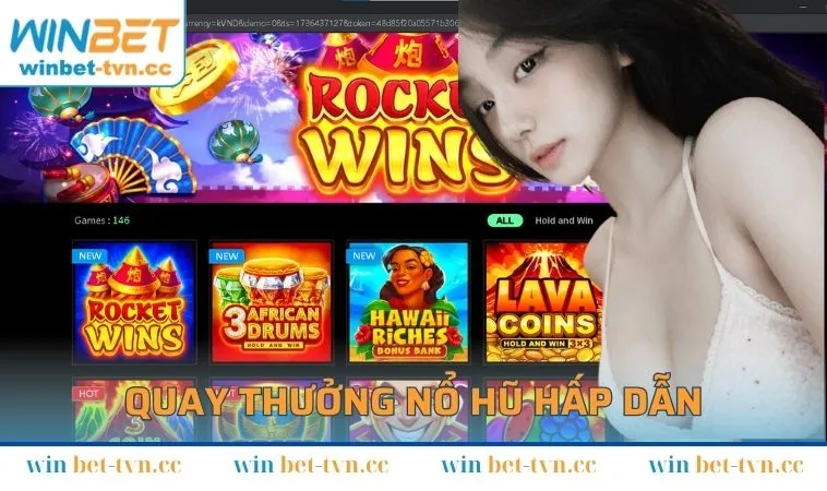 Quay thưởng nổ hũ hấp dẫn